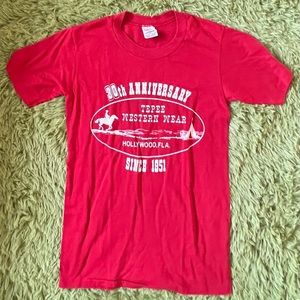 Vintage 80’s rodeo t shirt size small in good condition